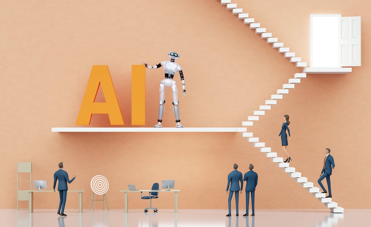Robots Engaging in Business Learning for AGI Innovation in 3D Rendering