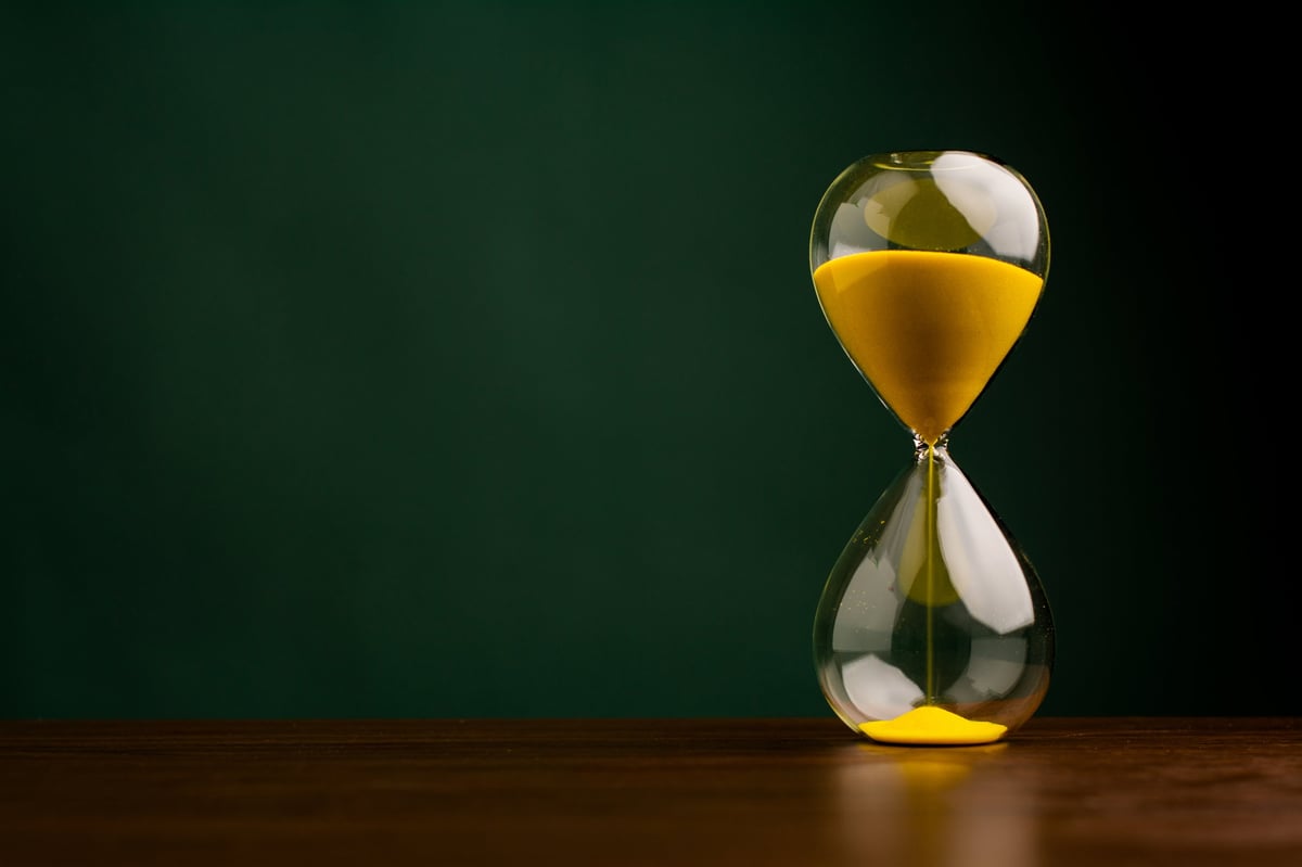 The Hourglass and Working with Limited Time The concept of working with time most effectively